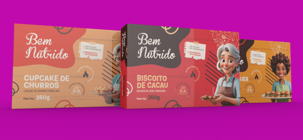 Bem Nutrido 1 bem nutrido mockup pack