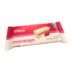design embalagem wafer morango 100g